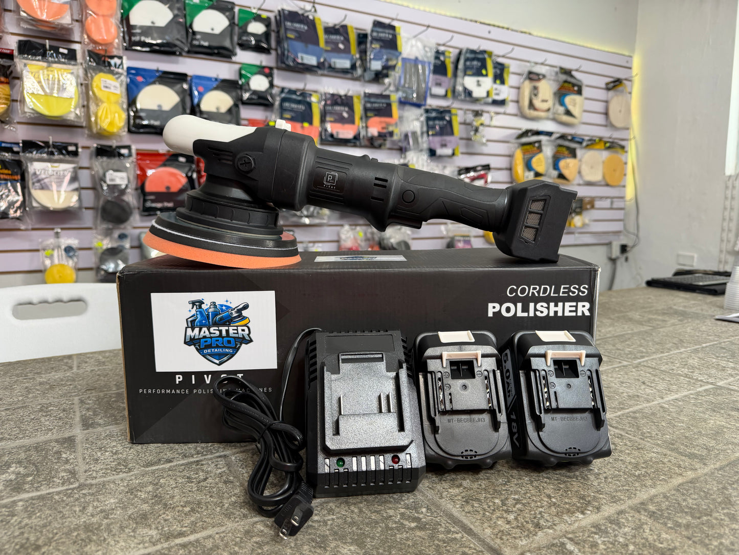 Master Pro Detailing Car Polisher D/A 21mm