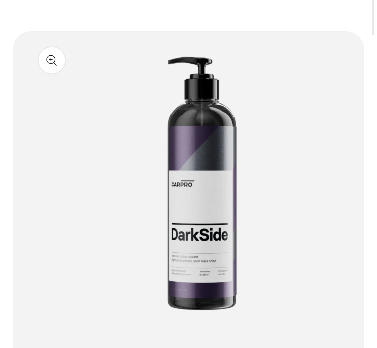 CarPro Dark Side 16.9oz