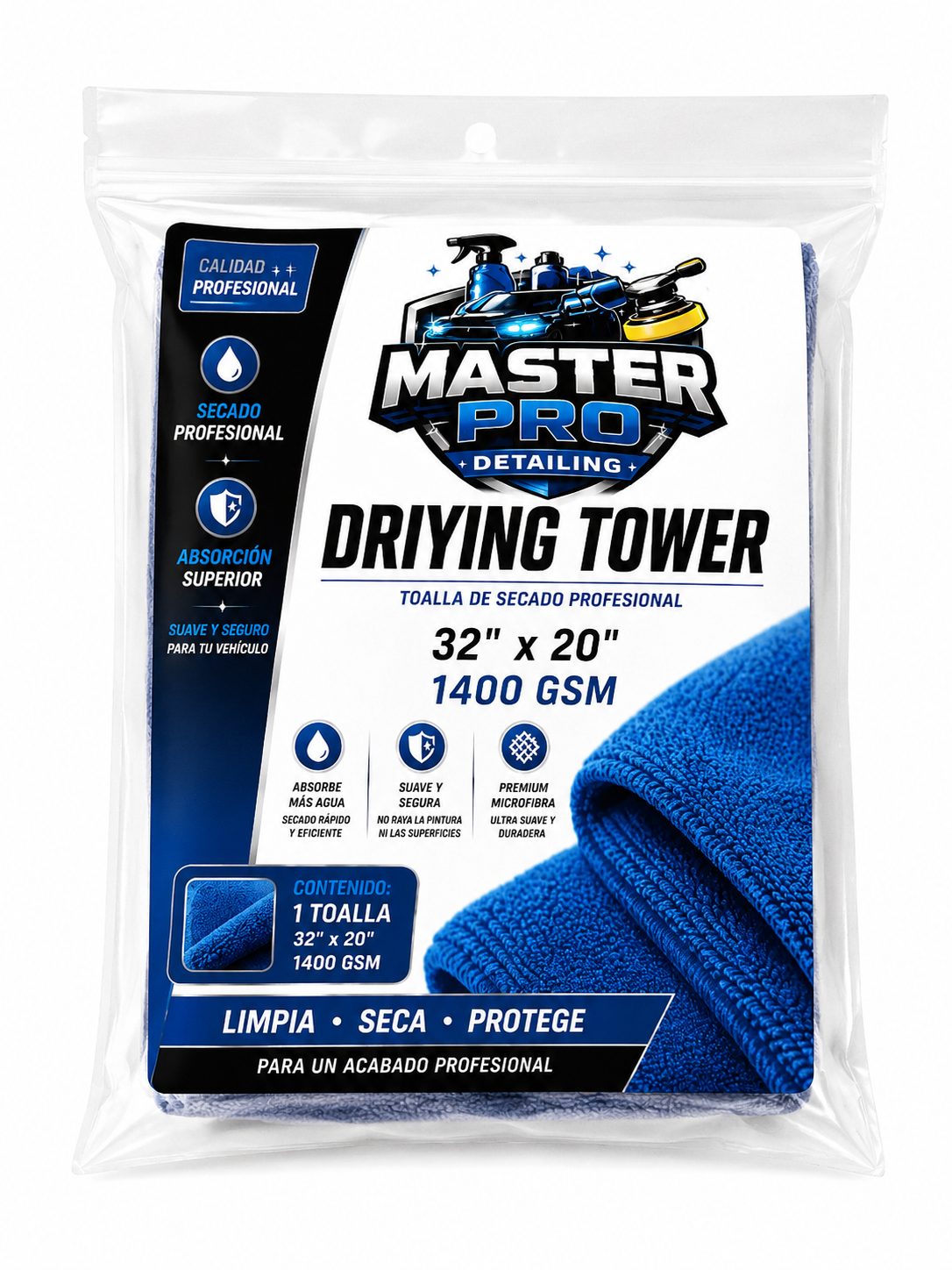 Master Pro Detailing Drying Towel