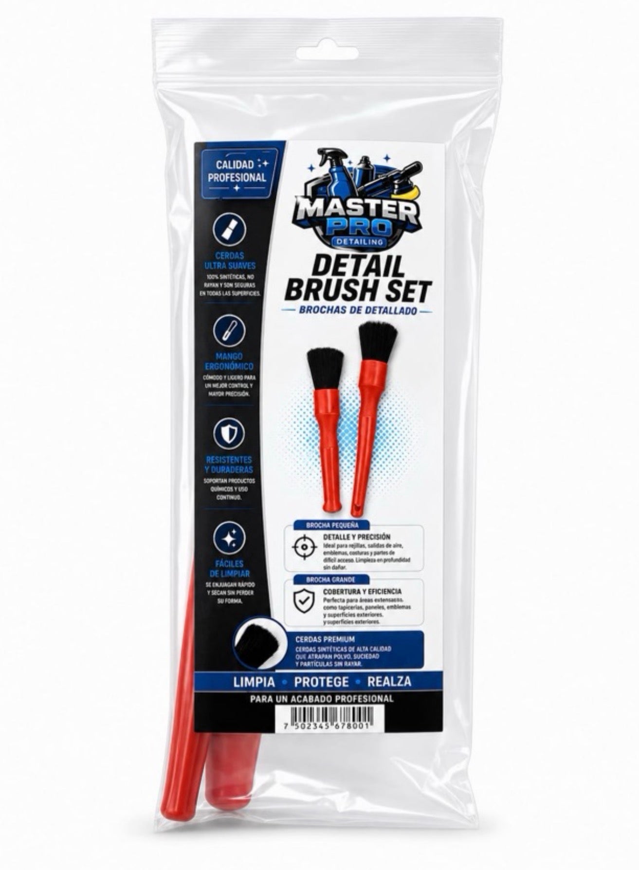 Master Pro Detailing 2 Soft Brush