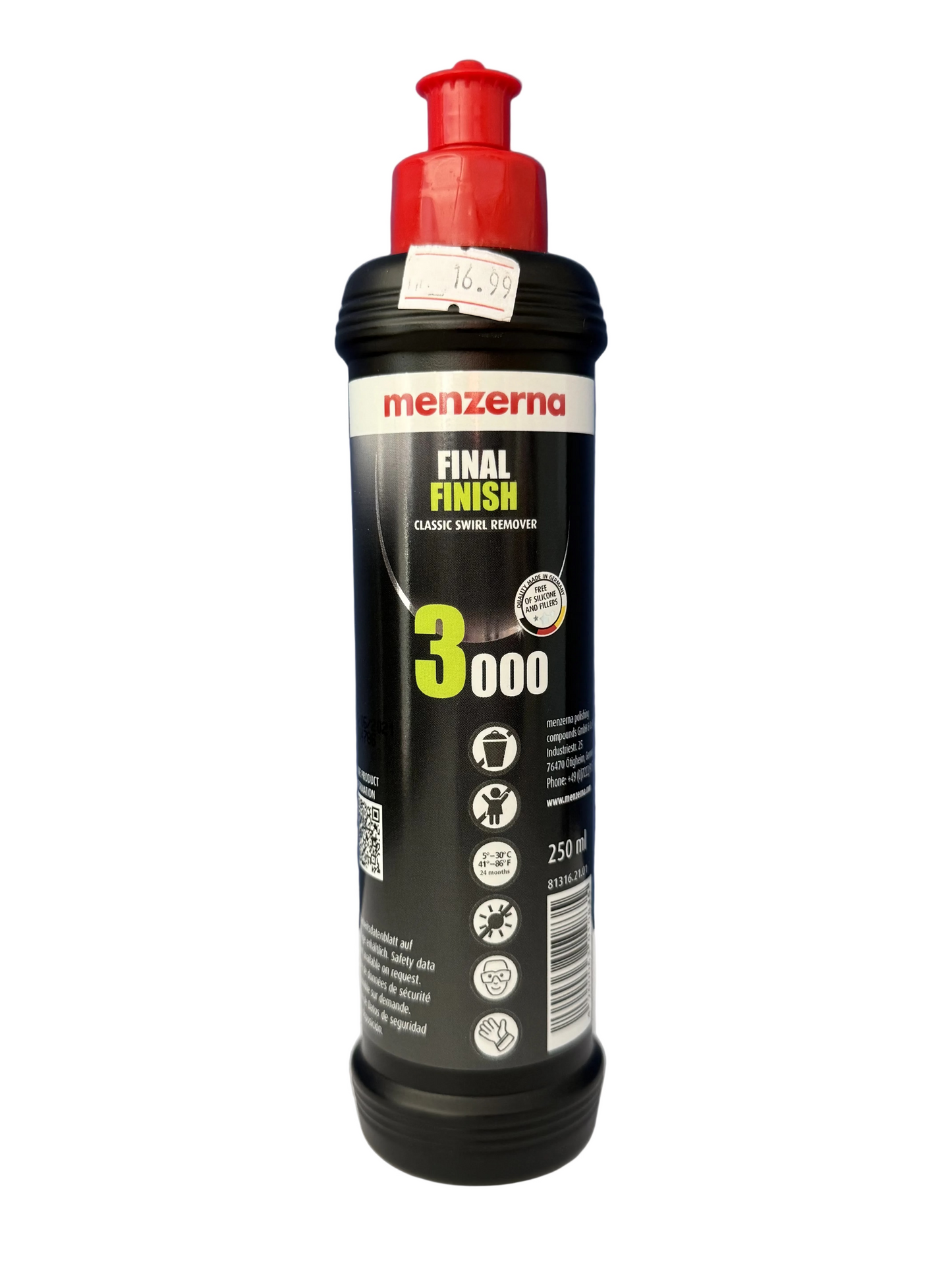 Menzerna: 250ML Final Finish Classic swirl remover 3000