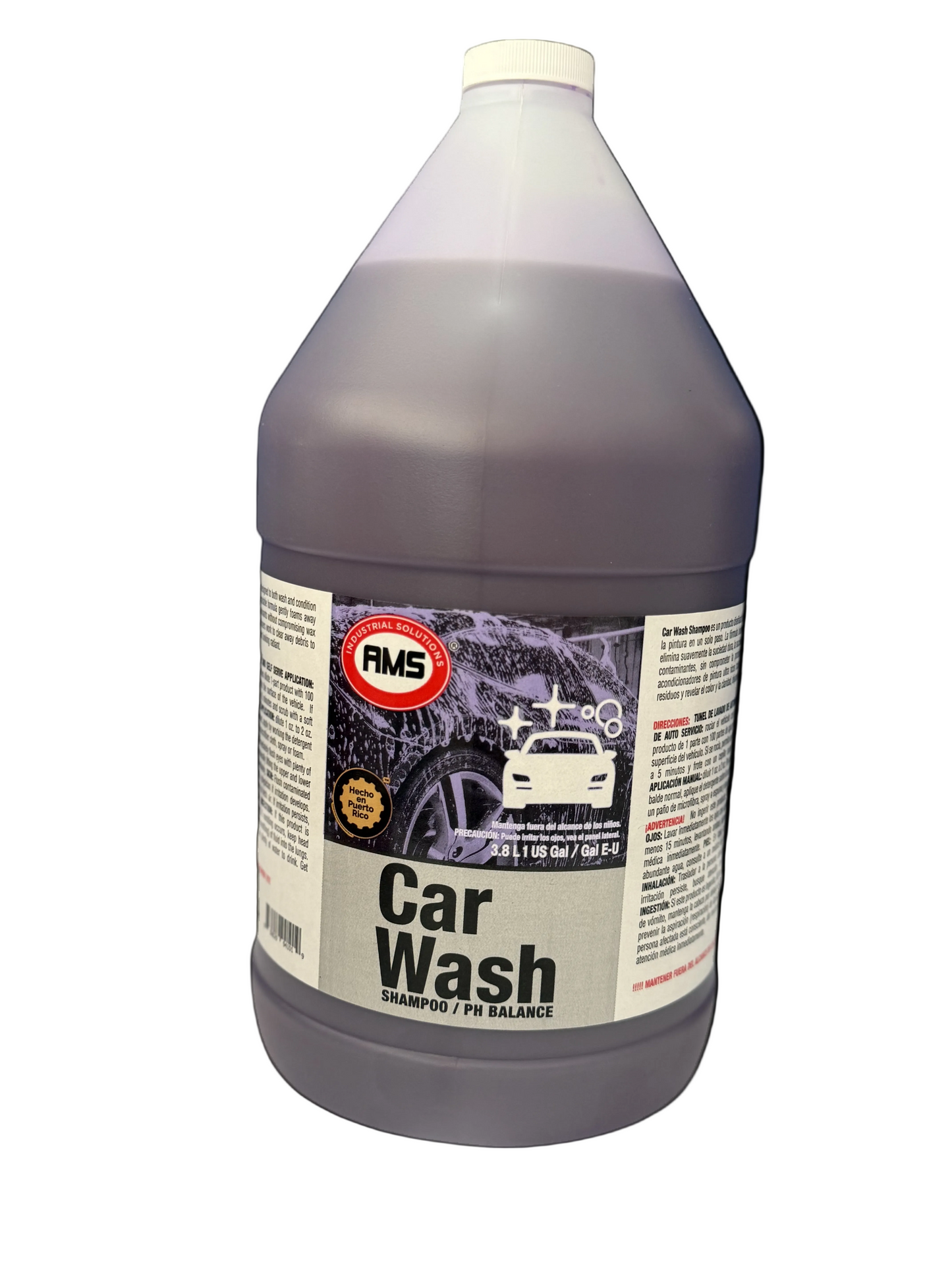 AMS Car Wash Shampoo pH balanceado