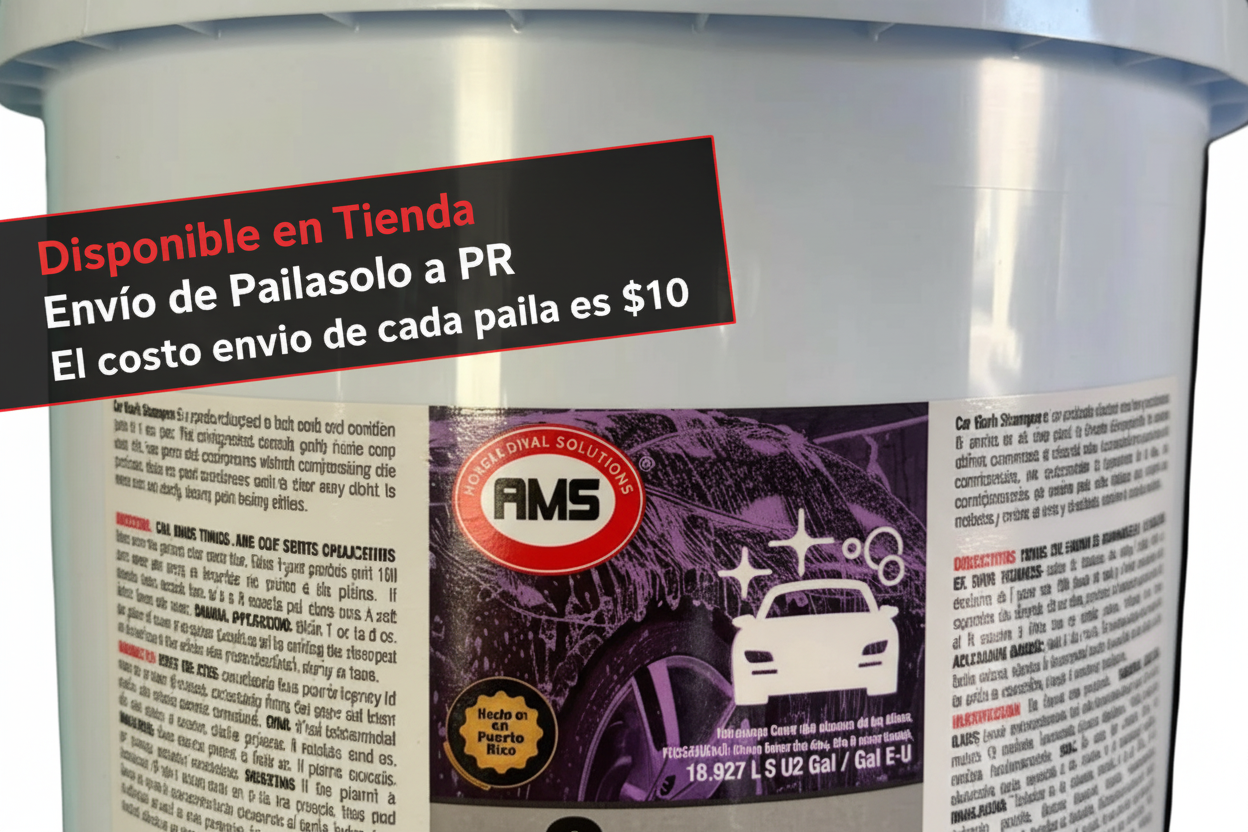 AMS: shampoo pH balanceado paila