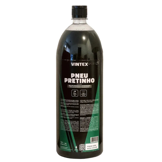 Vintex 1.5L Pneu Pretinho (Brillo de Goma)