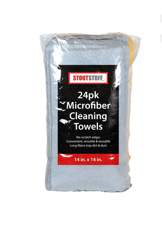 Stout Stuff Microfiber Towel 24pcs