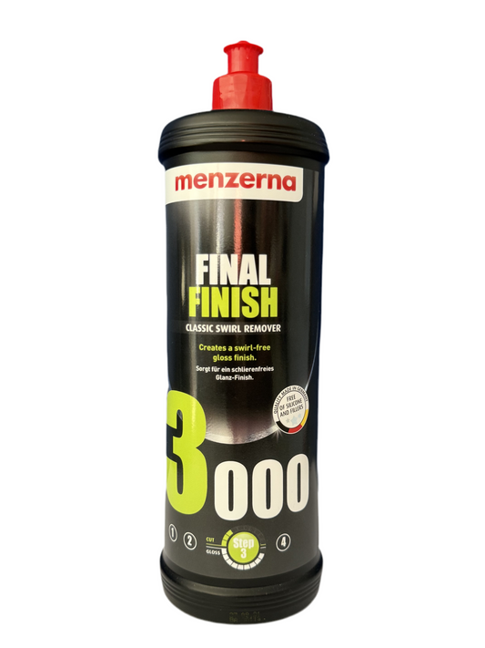 Menzerna: 1,000ML Final Finish Classic swirl remover 3000